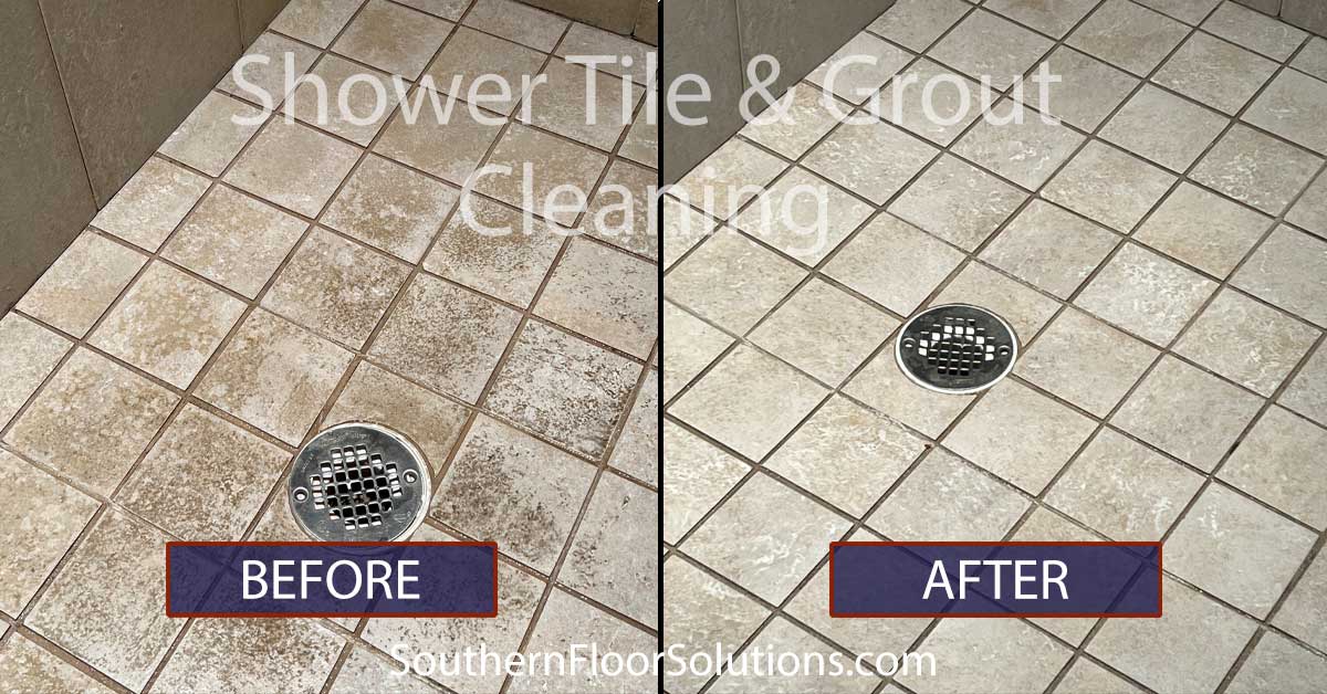 Shower Tile & Grout Cleaning East Alabama