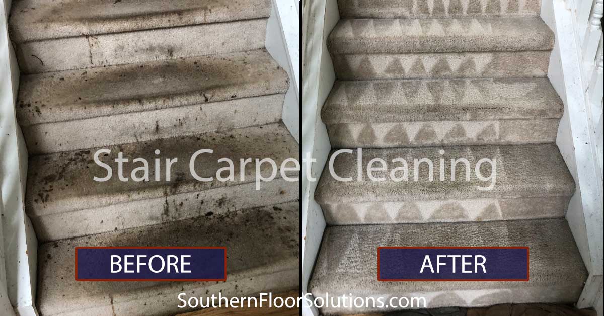 Carpet Cleaning Stairs - Newnan, GA